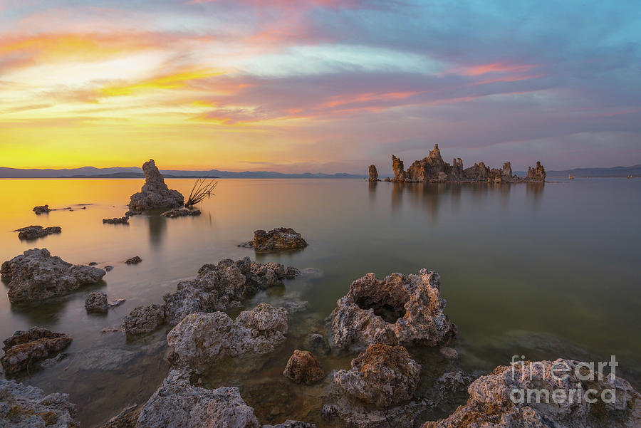 Mono Lake Sunset  #1 Photograph by Michael Ver Sprill