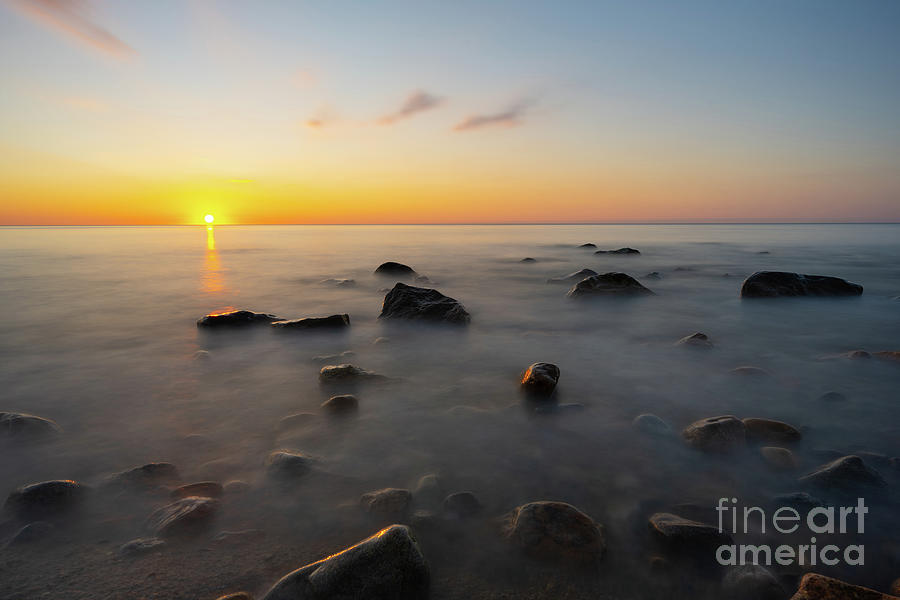 Montauk Sunrise  #1 Photograph by Michael Ver Sprill