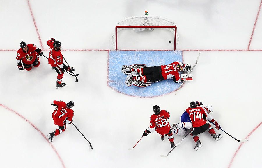 Montreal Canadiens v Ottawa Senators - Game Three #1 Photograph by Andre Ringuette