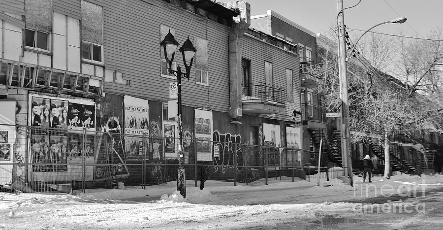 Montreal Street Photo  #1 Photograph by Reb Frost