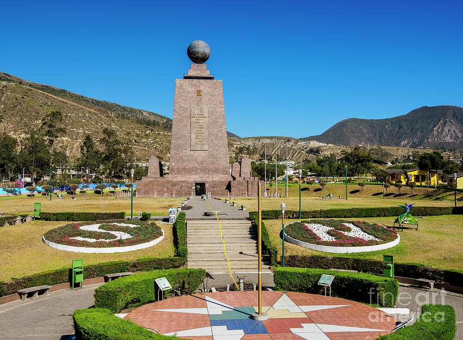 Monument to the Equator, Middle of the World City, Ecuador #1 ...