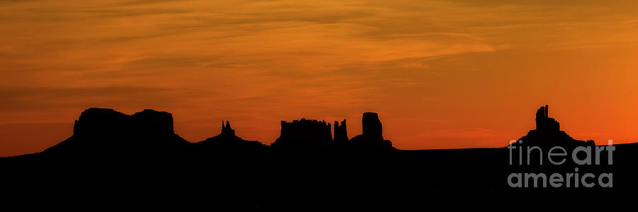 Monument Valley Sunrise #2 Photograph by Priscilla Burgers