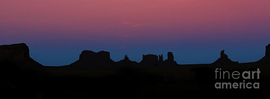 Monument Valley Sunset #1 Photograph by Priscilla Burgers