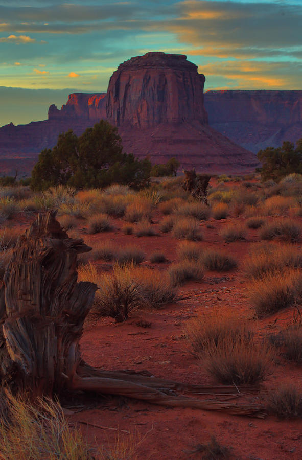 Monument Valley Sunset #2 Photograph by Stephen Vecchiotti