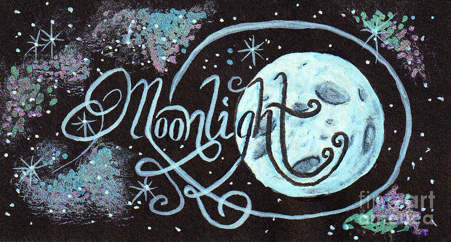 Moonlight #1 Drawing by Scarlett Royale