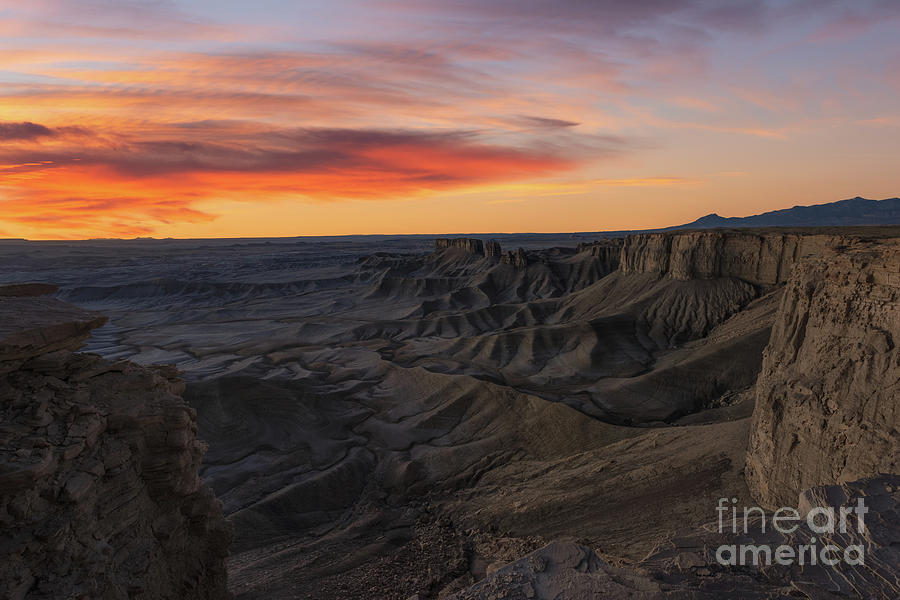 Moonscape Sunrise  #1 Photograph by Michael Ver Sprill