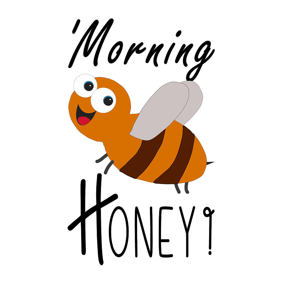 Morning Honey Bee Digital Art by Bob Pardue