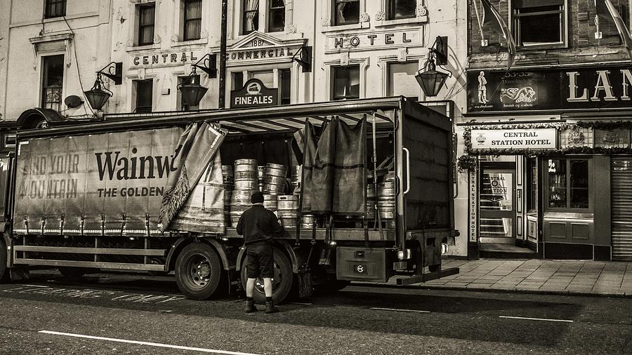 Morning Beer Delivery #1 Photograph by Ian Livesey