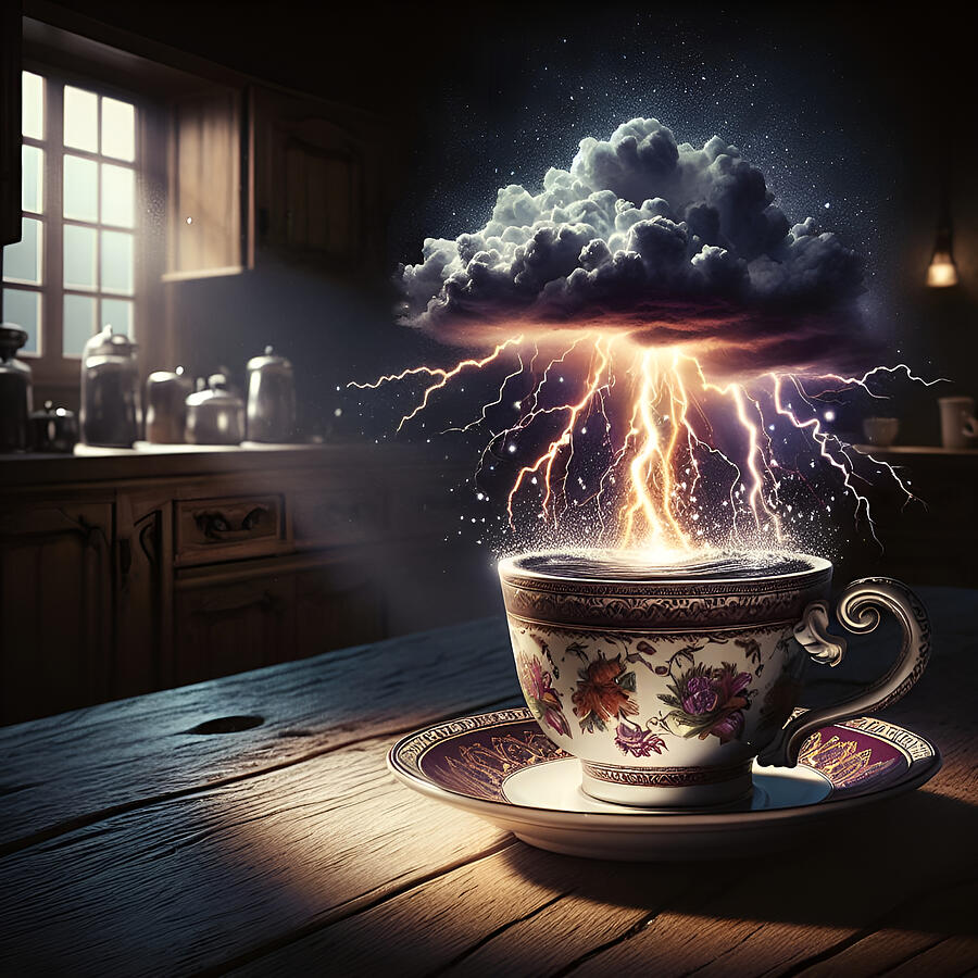 Cup Photograph - Morning Coffee #1 by Cate Franklyn