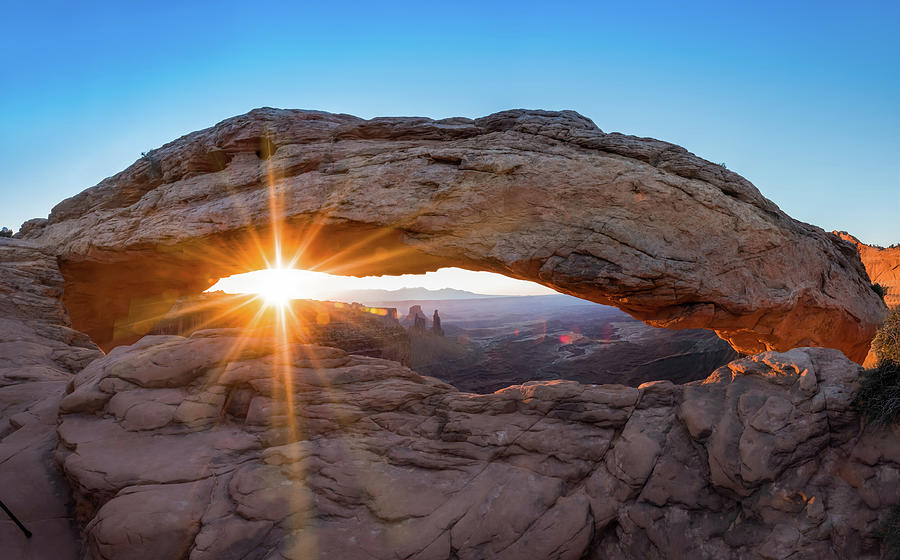 National Parks Photograph - Morning Glory - Mesa Arch - Canyonlands National Park #2 by Gregory Ballos