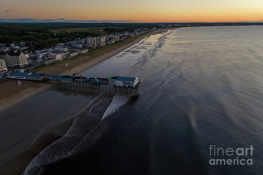 Morning in Old Orchard Beach #1 Photograph by David Bishop