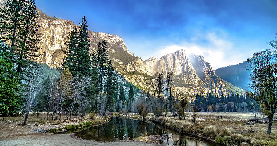 morning view of Yosemite Valley, California #1 Photograph by Alex Grichenko