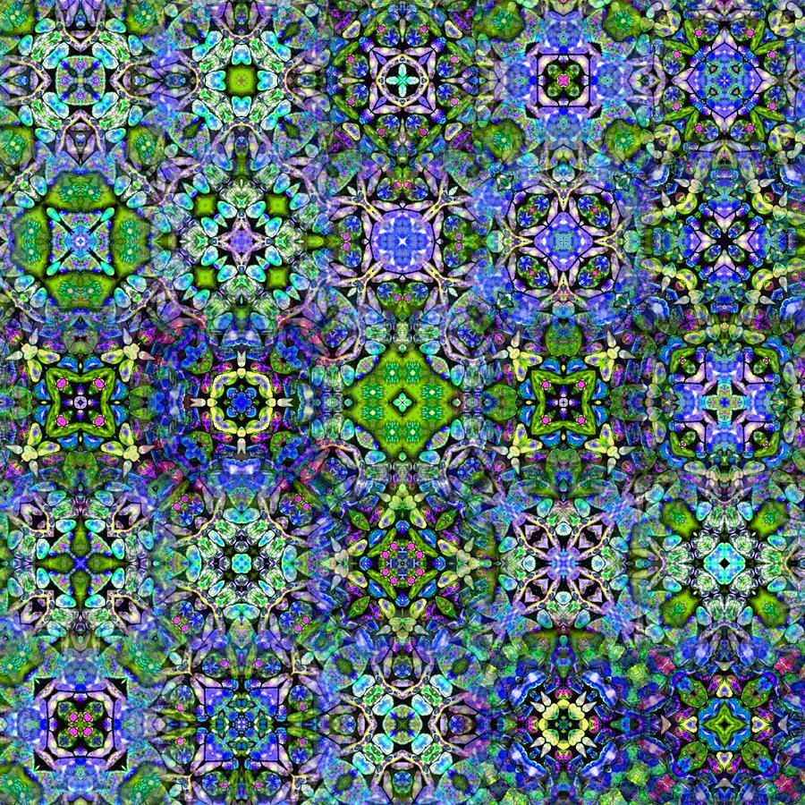 Moroccan Mosaic Tile Digital Art by Gayle George - Pixels