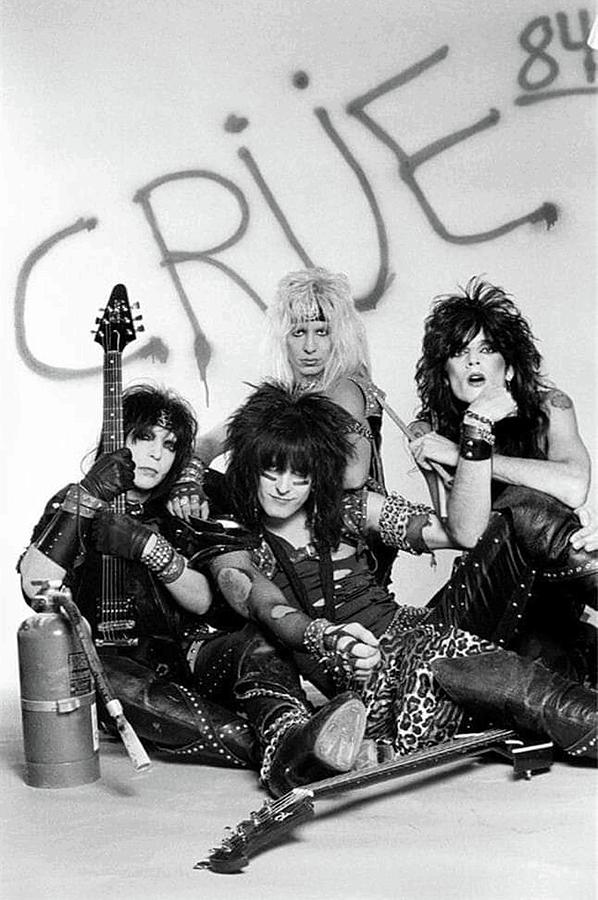 Motley Crue Digital Art by Donavon Auer - Pixels