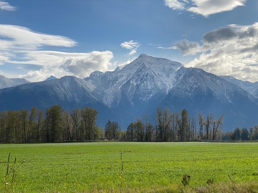 Mount Cheam early fall snow #1 Photograph by Lawrence Christopher ...