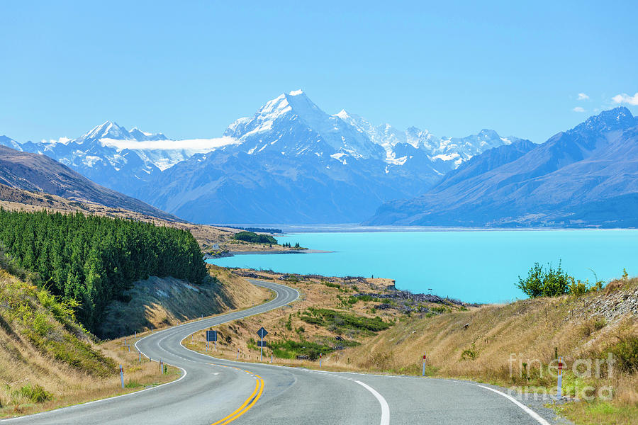 Mount Cook and Lake Pukaki, New Zealand Photograph by Neale And Judith Clark - Pixels