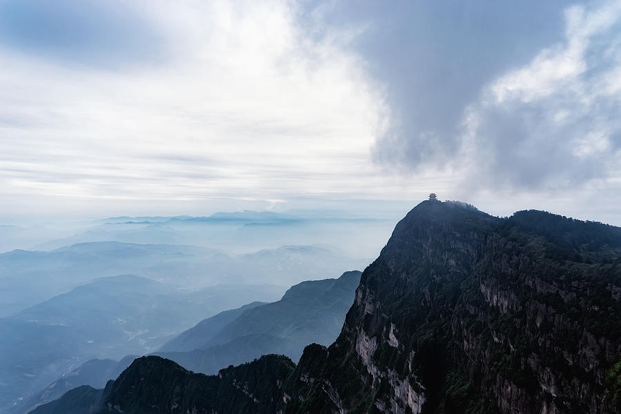 Mount Emei #1 Photograph by Mendowong Photography