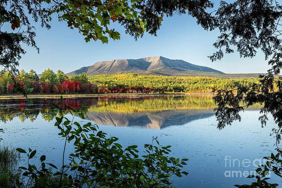 Mount Katahdin from Compass Pond #1 Photograph by Craig Shaknis