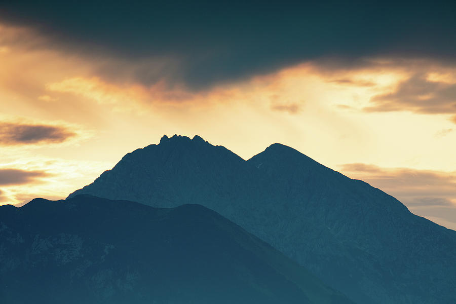 Mount Kocna at sunrise #1 Photograph by Ian Middleton