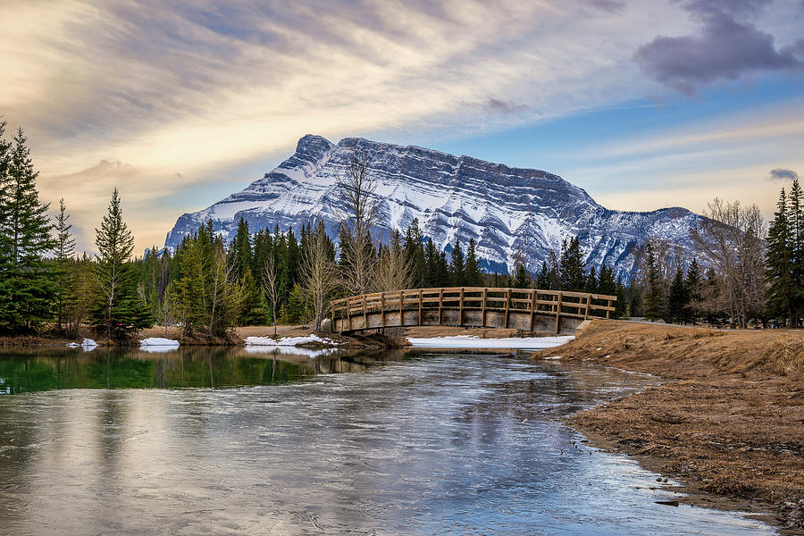 Mount Rundle Sunrise Photograph by Sal Augruso - Fine Art America