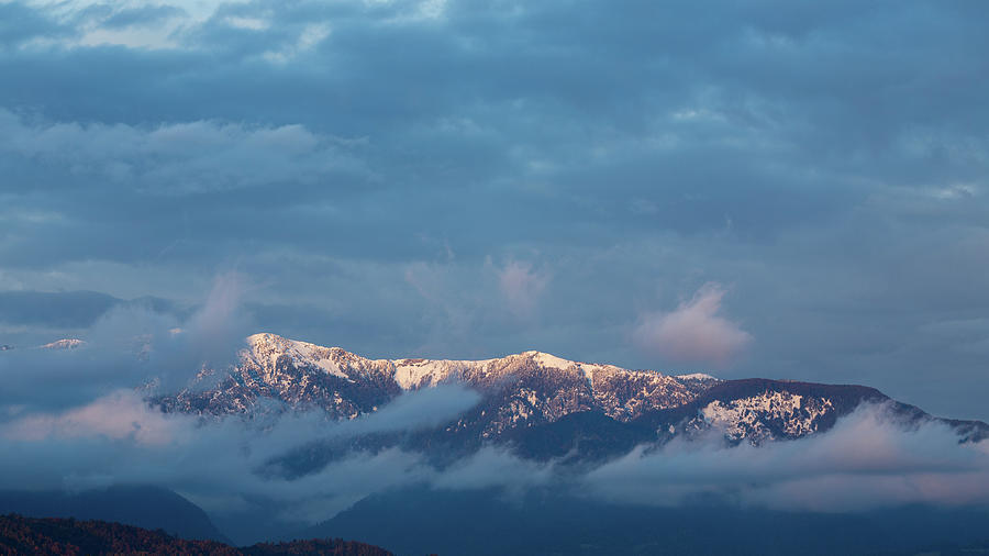 Mountain peak, Kamnik Alps, Slovenia. #1 Photograph by Ian Middleton