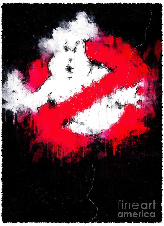 Movie Ghostbusters Digital Art by Tanya Prosacco - Fine Art America