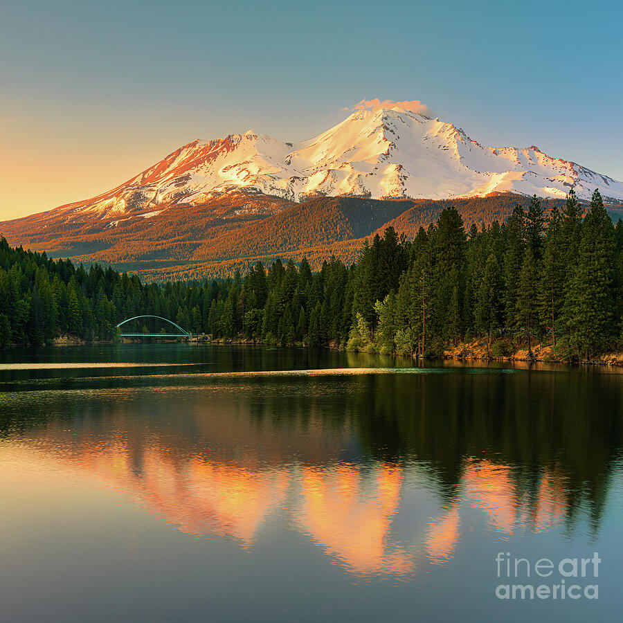 Mt Shasta, California, USA #1 Photograph by Henk Meijer Photography