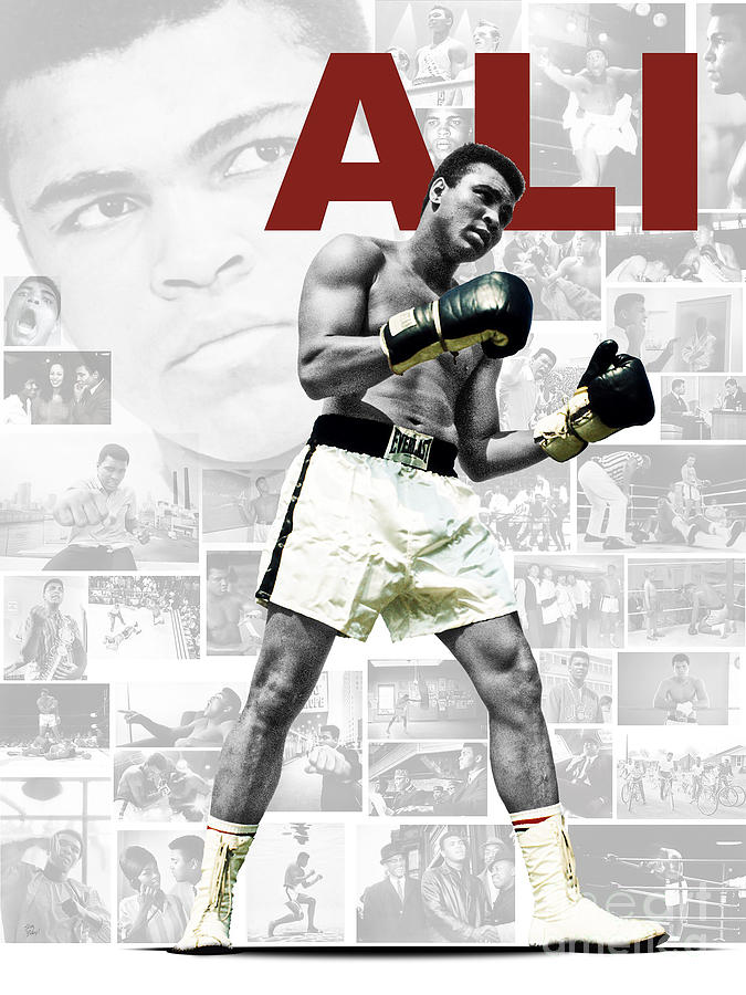 Muhammad Ali Digital Art by Gwen Stefani - Fine Art America