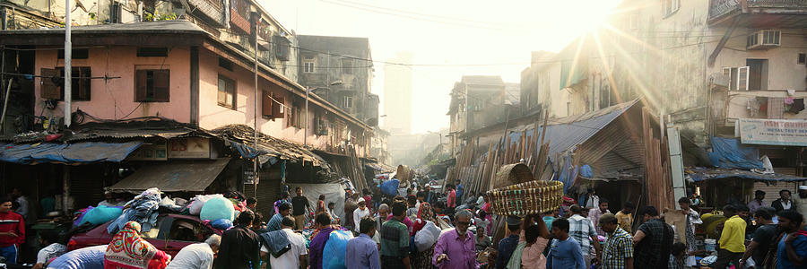 Mumbai Street Market India #1 Photograph by Sonny Ryse