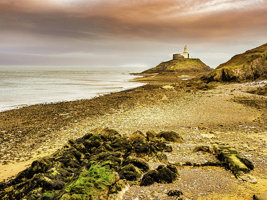 Mumbles Lighthouse #1 Photograph by Mark Llewellyn