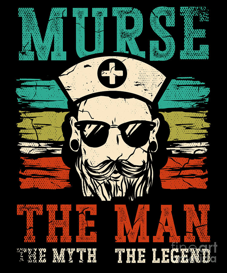 Murse Design for a Male Nurse Digital Art by Tobias Hassel