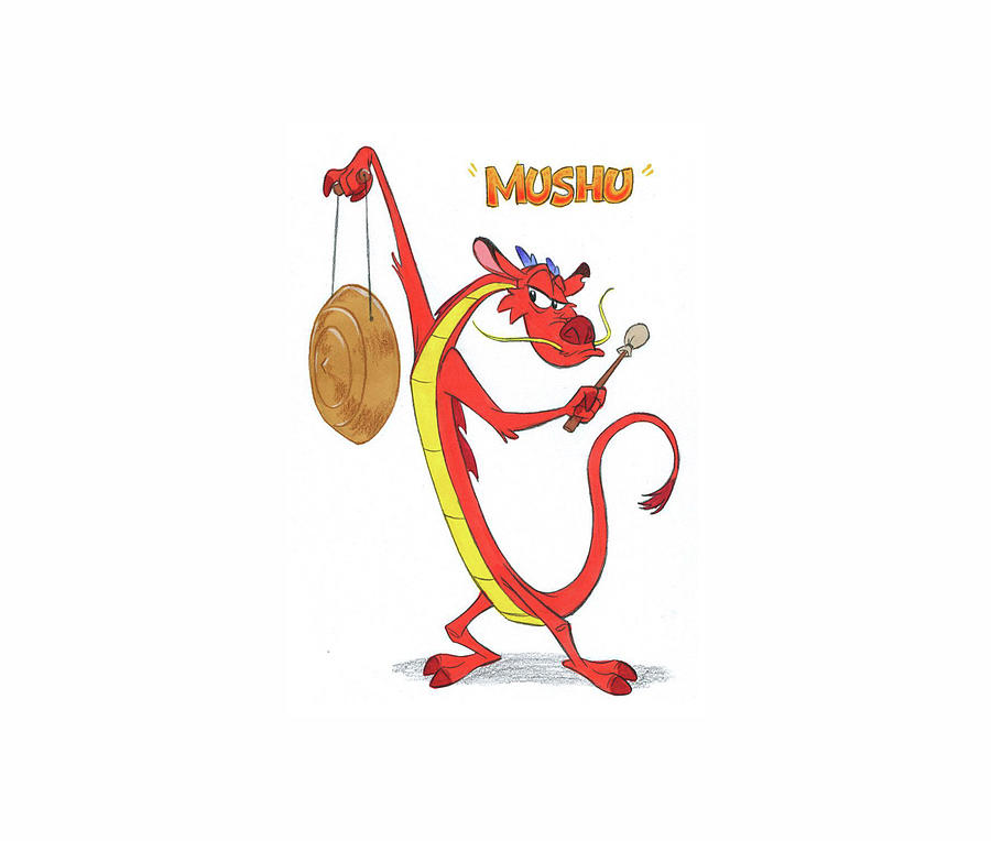 Mushu Dishonor On Your Cow Digital Art by Ronald Setret | Fine Art America