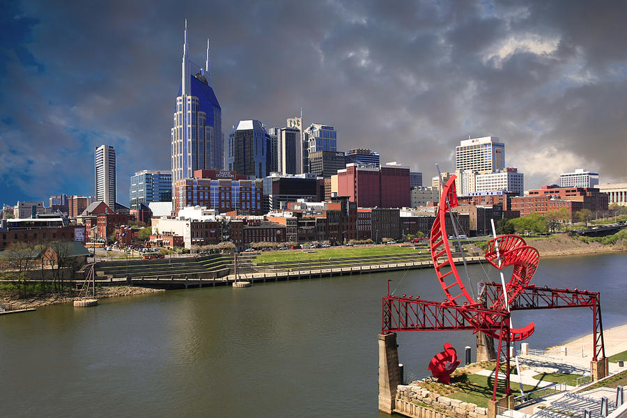 Music City - Nashville TN #1 Photograph by Chris Smith