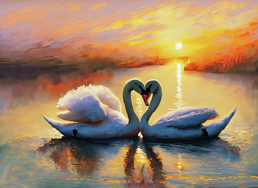 Mute Swan Digital Art by Manolis Tsantakis - Fine Art America