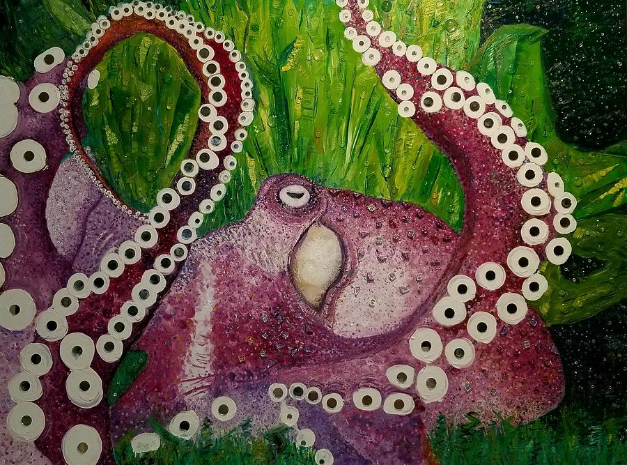 My Friend The Octopus Painting