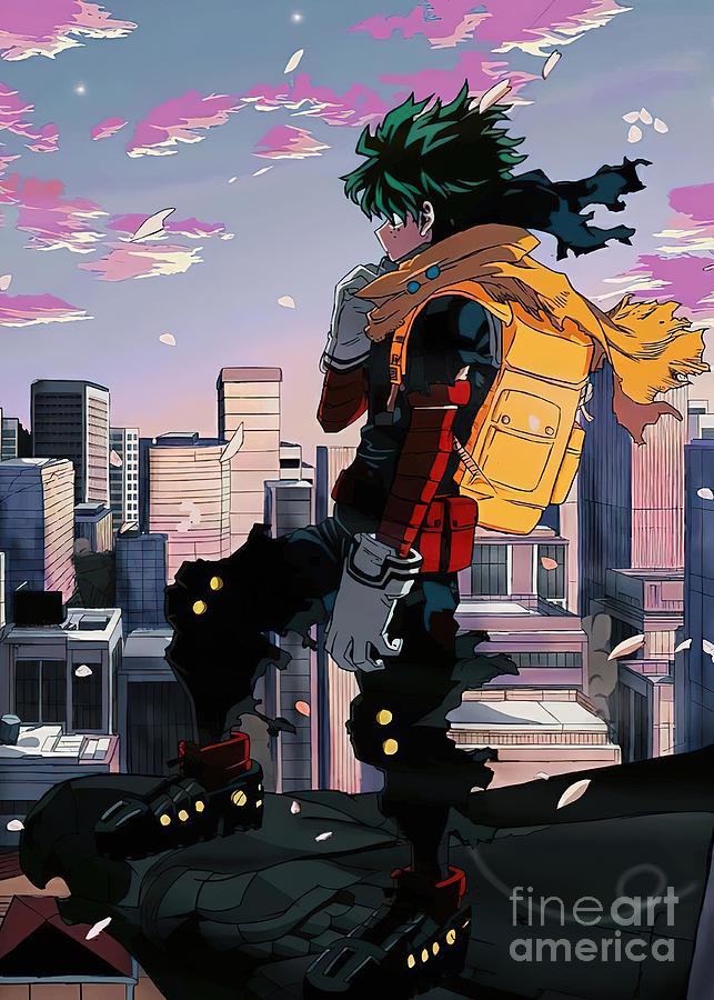 My Hero Academia Painting by Justine Wilson | Pixels