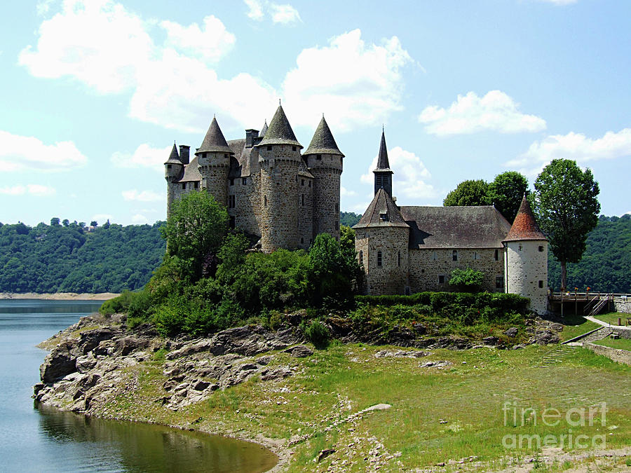 Mysterious Chateau de Val #1 Digital Art by Joseph Hendrix