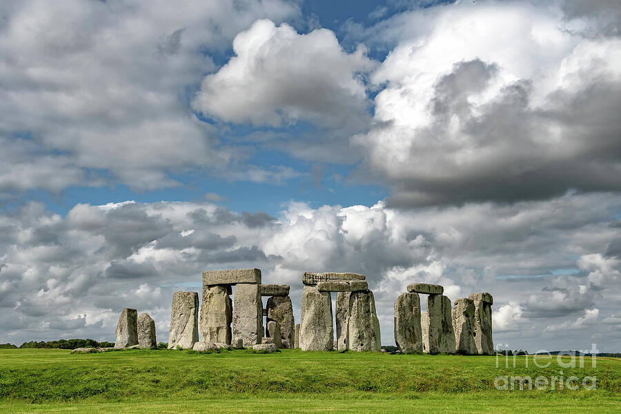 Mystic Stone Formation Of Stonehenge Near Salisbury In The United Kingdom #1 Photograph by Andreas Berthold