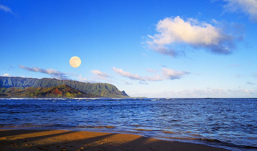 Na Pali Mountains and Coast in Kauai, Hawaii #1 Photograph by Buddy Mays