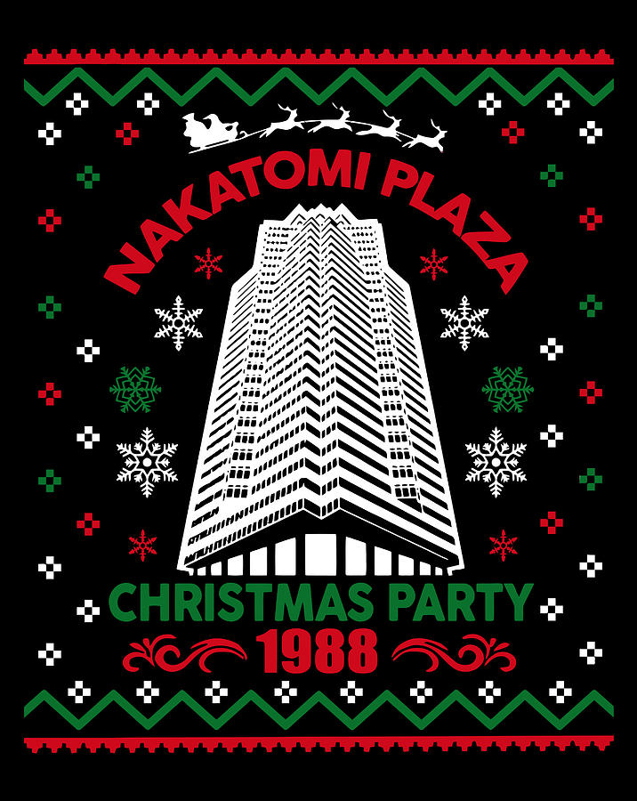 nakatomi christmas party jumper