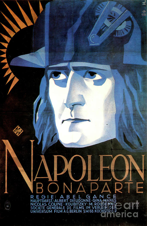 Napoleon, 1927 Mixed Media by Movie World Posters