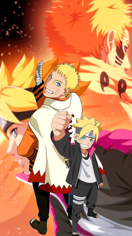 Naruto boruto - online puzzle