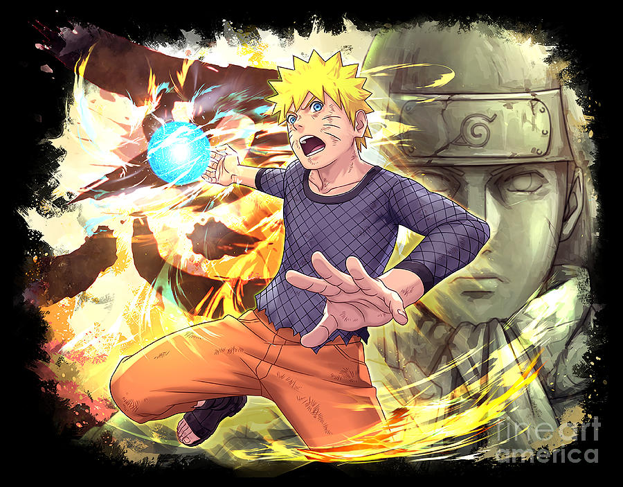 Naruto Digital Art by Brandon Danne - Pixels