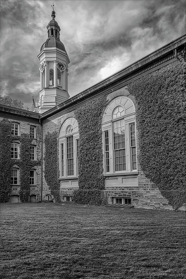 Nassau Hall Princeton University II BW #1 Photograph by Susan Candelario