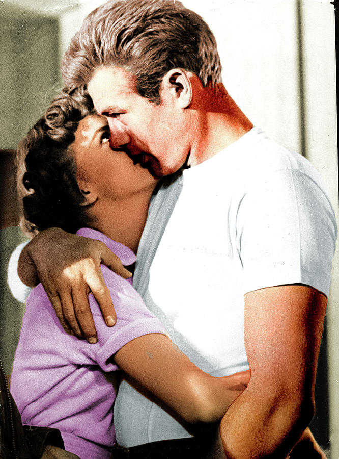 Natalie Wood and James Dean #1 Photograph by Movie World Posters