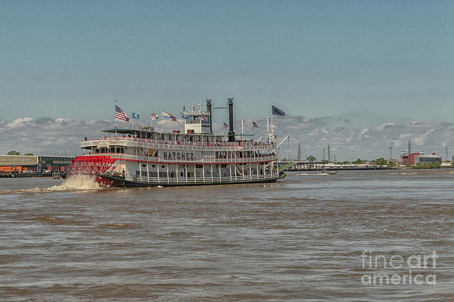 Natchez steamboat in New Orleans #1 Photograph by Patricia Hofmeester ...