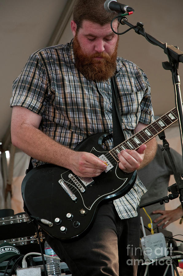 Nate Bergman with Lionize at Bonnaroo Music Festival #1 Photograph by David Oppenheimer