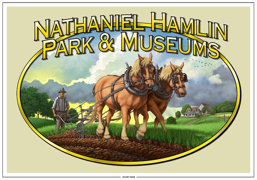 Nathaniel Hamlin Museum #2 Digital Art by Scott Ross