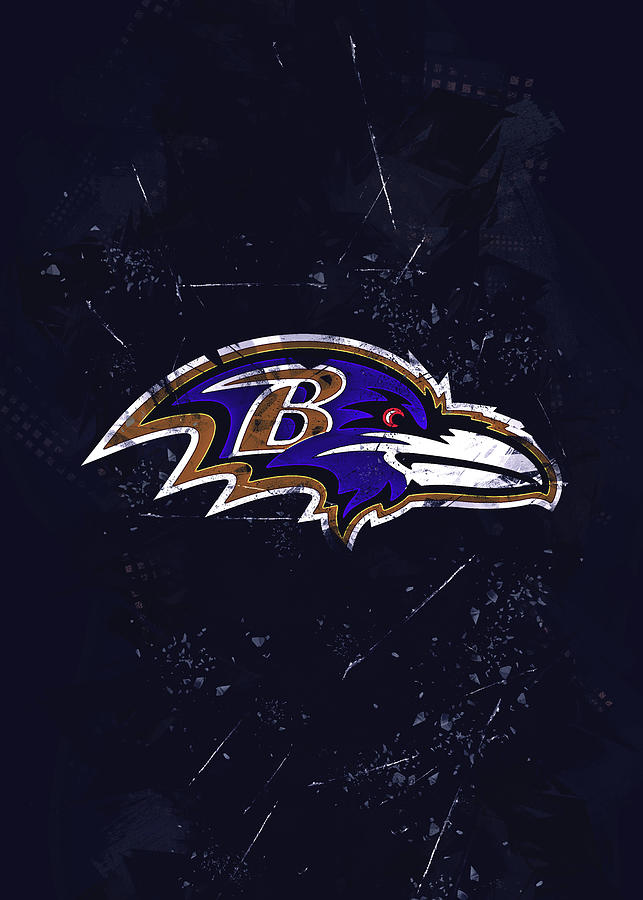 National Football League Baltimore Ravens Art by Leith Huber