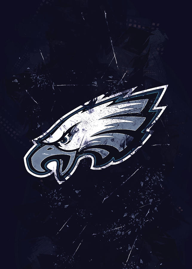 National Football Art Philadelphia Eagles Drawing by Leith Huber Pixels